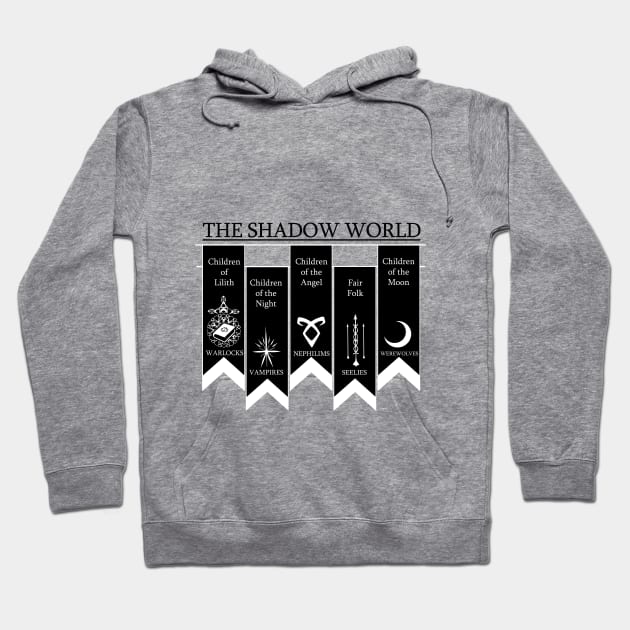 The Shadow World Hoodie by Ddalyrincon